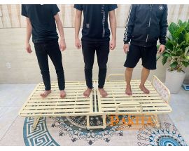 Giường Sắt Xếp Gọn Đức Lợi GX100 Rộng 90cm